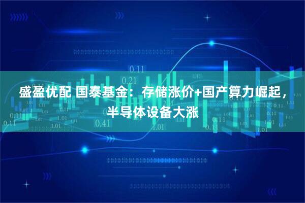 盛盈优配 国泰基金：存储涨价+国产算力崛起，半导体设备大涨